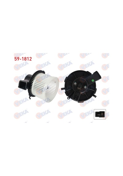 Ford Ka 2008-2016 Kolorifer Motoru 77364884 - 1557646 - 77362537 - 9s5118527aa
