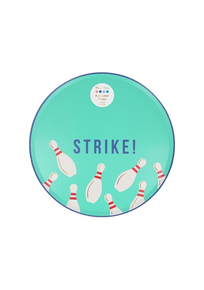 Meri Meri - Bowling Tabak - L - 8 Adet