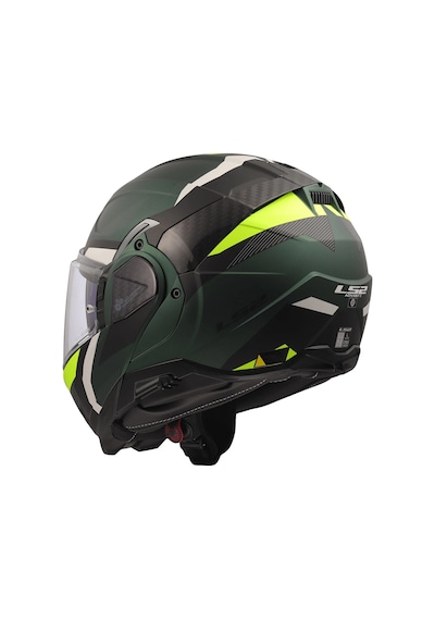 Ls2 Advant 2 Trıple Mat Yeşil-siyah-neon Sarı Kask Neon Sarı