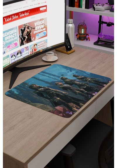 Expedition 33 Kaymaz Dikişli Kauçuk Oyuncu Mousepad V4 - 48x40 Xl Gaming Mouse Pad Fare Altlığı