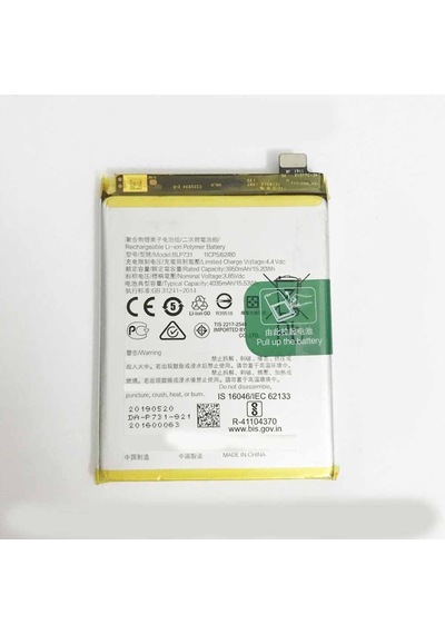 Oppo Realme 6 Batarya Pil Blp731 Tamir Seti