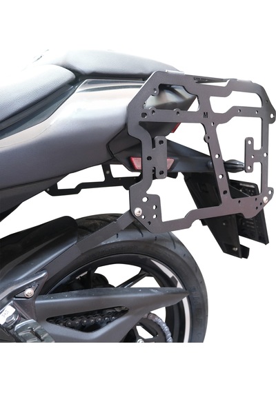 Gp Kompozit Bajaj Dominar 250 / 400 2020-2026 Uyumlu Yan Çanta Demiri Siyah