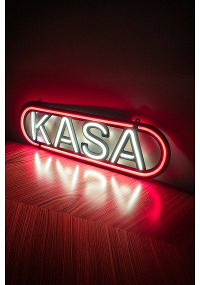 Kasa Neon Led Yazısı