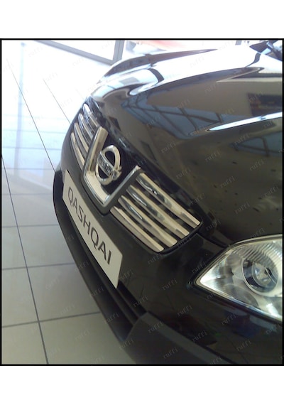 Nissan Qashqai J10 Krom Ön Panjur 8 Prç. 2007-2010 P.Çelik
