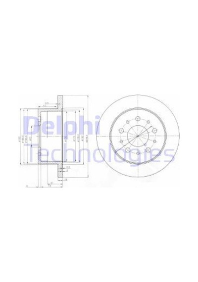 DELPHI BG3853 FREN DİSKİ ARKA ÇİFTLİ PAKET JUMPER . RELAY DUCATO