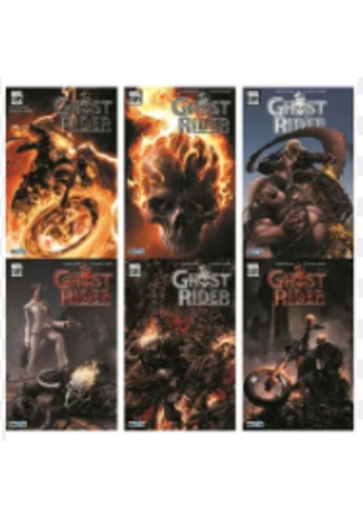 Ghost Rider - Lanetlenmeye Giden Yol 1-6 Fasikül Set