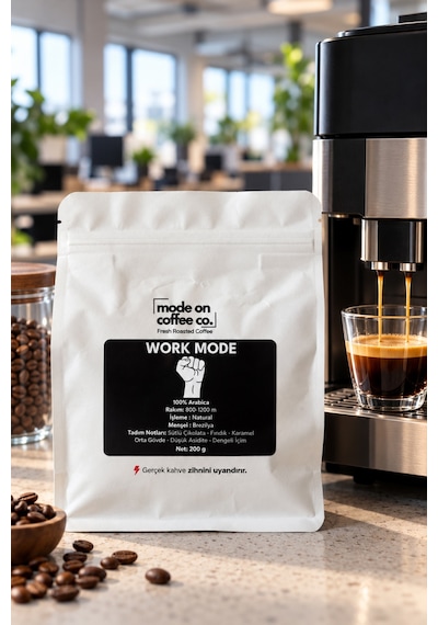 Work Mode Brezilya Filtre Ve Espresso Kahve 200 Gr %100 Arabica Natural İşleme
