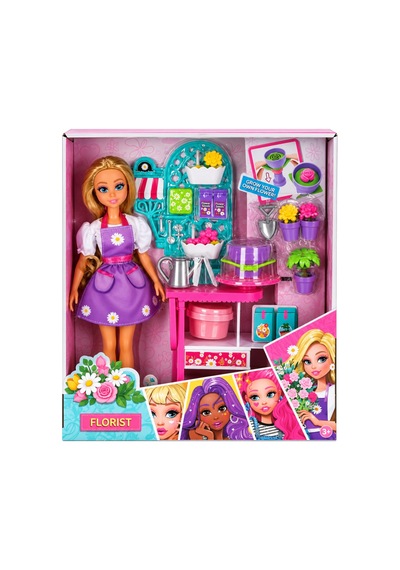 Çiçekçi Oyun Seti 10pcs Mixed