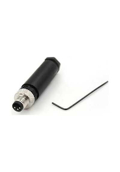 Sl08-m03s M8 Düz 3 Pinli Erkek Konnektör 3'lü Paket