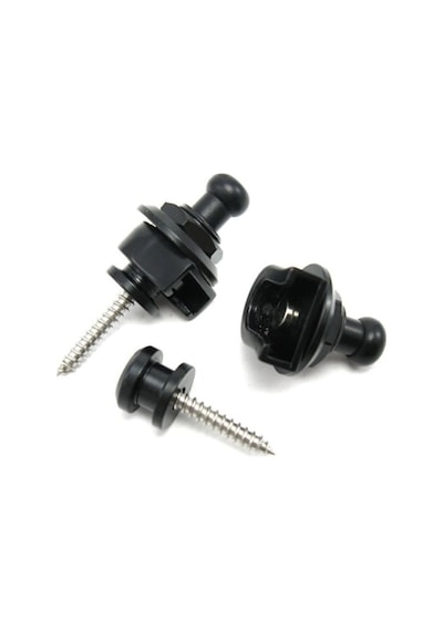Raymond Joes Sb01Bk Gitar Askı Kilidi Straplock 1 Çift Siyah