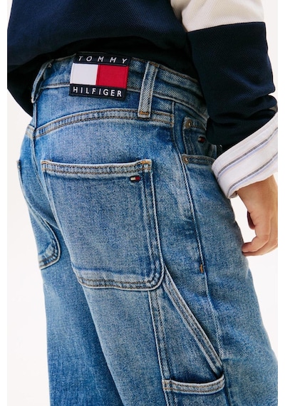 Tommy Hilfiger Erkek Çocuk Kot Pantolon Kb0kb10343 Mavi