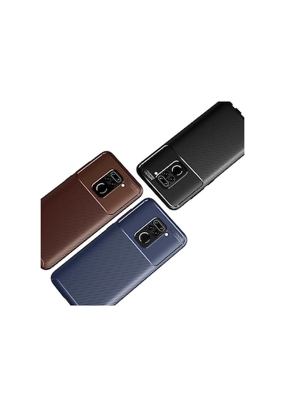 Xiaomi Redmi Note 9 Kilif Karbon Silikon Case 389836693