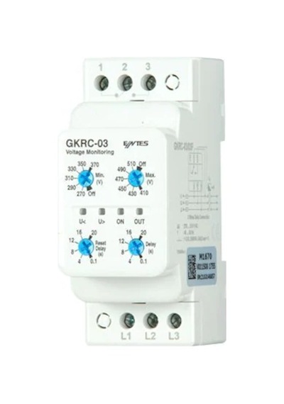 Gkrc-03 Pk28 380Vac T-I 3 Cap Gerilim Korum-Entes