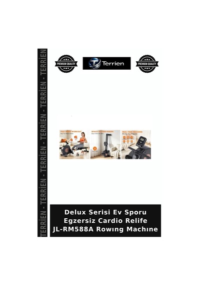 Delux Serisi Ev Sporu Egzersiz Cardio Relife Jl-rm588a Rowıng Machıne