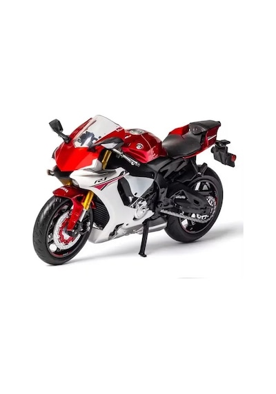 Hobbiez Lisanslı Yamaha Yzf-r1 Model Diecast 1/12 Ölçek Metal Motosiklet Araç