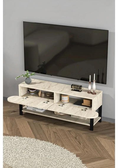 Setro Tv Ünitesi Ekru 110 Cm Çok Renkli