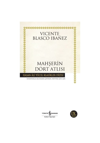 Mahşerin Dört Atlısı - Hasan Ali Yücel Klasikleri - Ezjı-664050