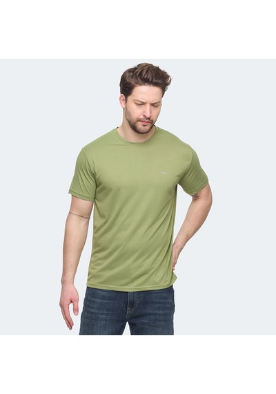 Slazenger KRATER Erkek  Açık Yeşil Tişört
