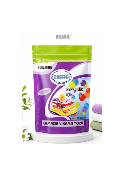 Renkliler İçin Çamaşır Yıkama Tozu 1000 Gr