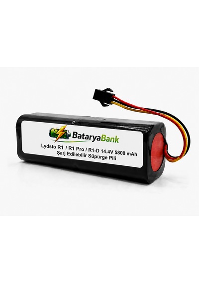 Bataryabank Lydsto R1 / R1 Pro / R1-d Uyumlu Robot Süpürge Bataryası 14.4v 5800mah Li-ion
