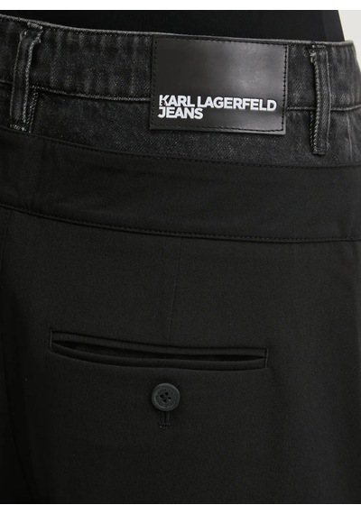 Karl Lagerfeld Jeans Siyah Kadın Denim Pantolon A1w10061