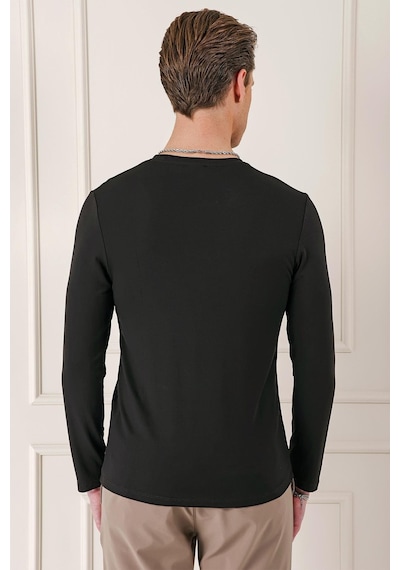 Efor Ts 870 Slim Fit A.kahve Spor T-shirt Kahverengi