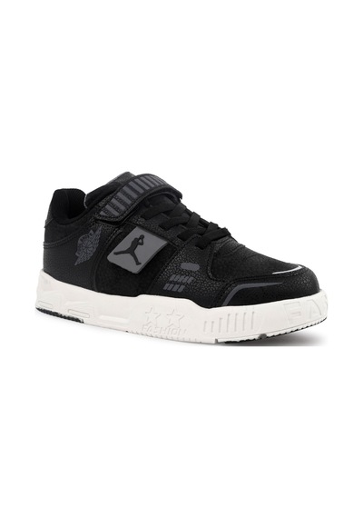 Sneaker Ortopedik Taban Unisex Çocuk Spor Ayakkabı SİYAH-BEYAZ
