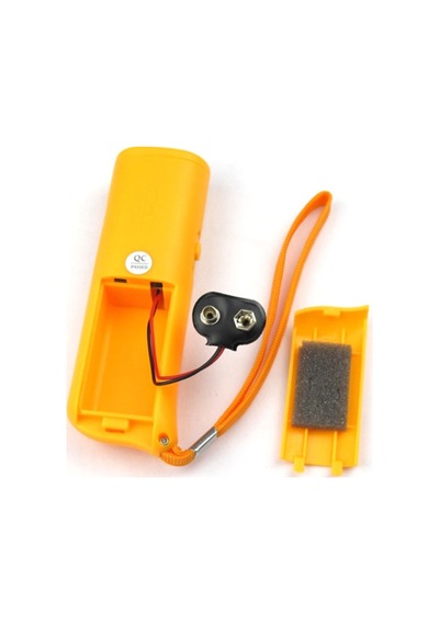 El Köpek Kovucu Eğitmen El Feneri Ultrasonik Köpek Caydırıcı 16.4ft Aralığı Bark Stoper Köpek Eğitimi