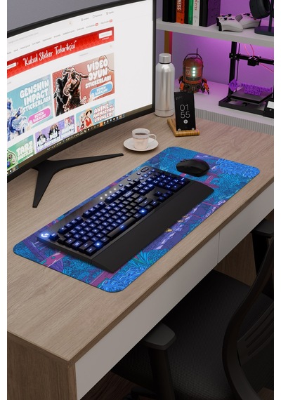 Spirited Away Kaymaz Dikişli Kauçuk Oyuncu Mousepad V2 - 70x30 Xl Gaming Mouse Pad Fare Altlığı
