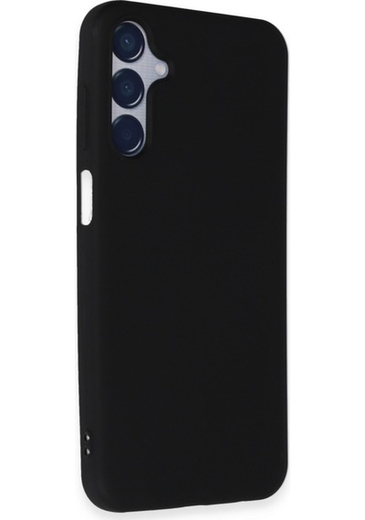 Samsung Galaxy M15 Uyumlu Kılıf First Silikon - Siyah