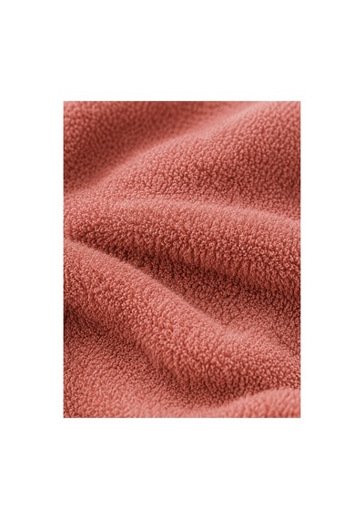 50x90 Pamuklu El Yüz Havlusu Yumuşak Dokulu Yüksek Su Emici Banyo Havlusu Dekoratif Bordürlü Günlük Kullanım Pembe