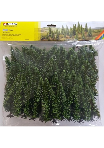 Noch 26826 Ladin Ağaçları, 50 Adet, 5-14 Cm. Diorama Malzemesi-54665