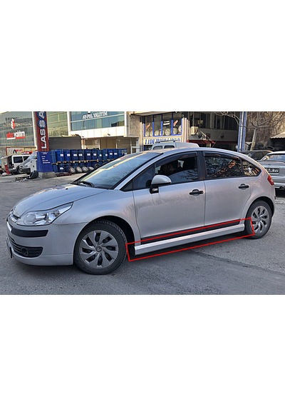 Citroen C4 Geniş Marşpiyel Takımı