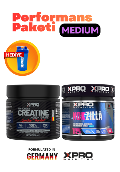 Xpro Nutrition Creatıne 250gr + Noxzilla Ahududu 270gr Aromasız