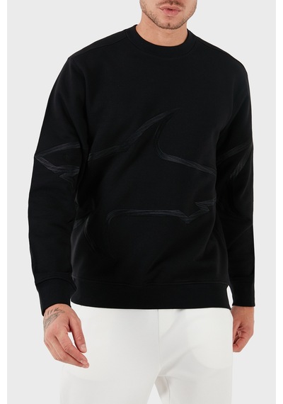 Paul & Shark Erkek Sweat 13311837 011 Siyah