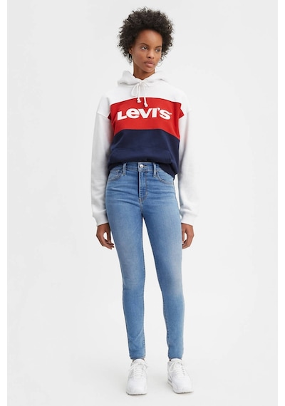 Kadın Yüksek Bel Super Skinny Jean İndigo