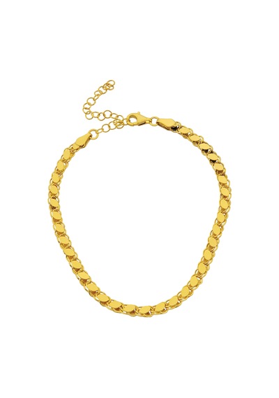 Pullu Bileklik 719175 Gold Gümüş