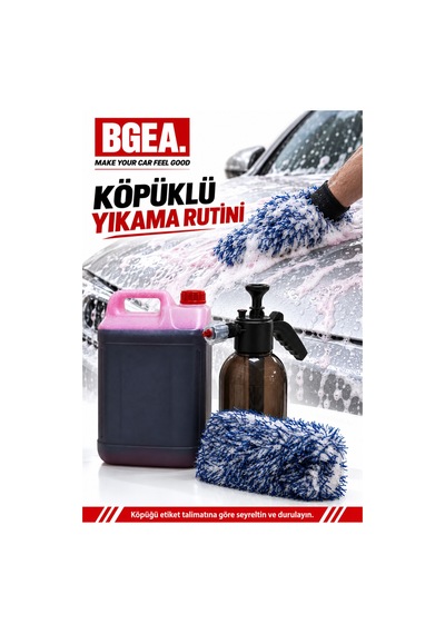 Bgea Premium Köpük Ve Yıkama Seti 4