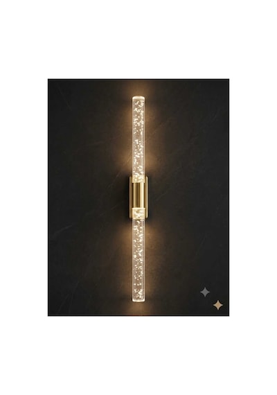 Bubblelight Large 51 Cm Modern Tasarım Led Aplik - Duvar Lambası - Gold - Elektrikli - Günışığı Gold Large Elektrikli