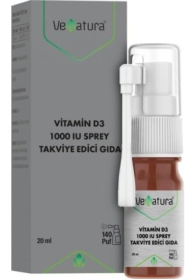 Vitamin D3 1000 Iu Sprey 20 Ml
