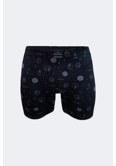 Malabadi Erkek Desenli 4 Lü Premium Collection Modal Uzun Boxer 4m250 Set-1