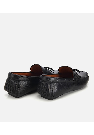 Hotiç Erkek Deri Siyah Fiyonk Detaylı Günlük Loafer 02ayh319940a100 02ayh319940a100 Siyah