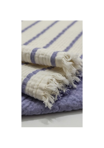 %100 Pamuklu 8 Katlı Multi Müslin Örtü Bebek Çocuk Battaniyesi Xl 120x100 Cm Mor - 858310977 Mor
