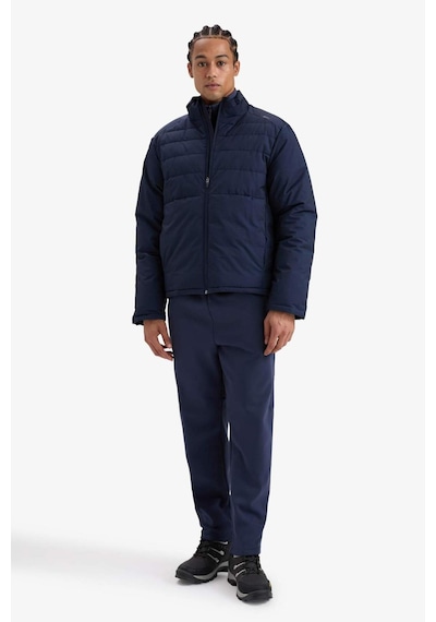 Defacto Defactofit Su İtici Regular Fit Fermuarlı Su Geçirmez Mont E9219ax25aunv238 Lacivert