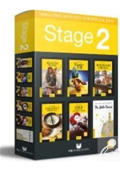 İngilizce Seviyeli Hikayeler Seti - Stage-2- MK Publications