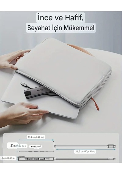 Lemorele 6'nın 1'i Type-c Pd 100w/ Hdmı 4k/rj45 1000mbps./usb 3.0 Hub Çoklayıcı Çoğaltıcı Adaptör Ce Lisanslı