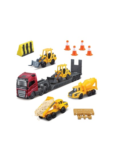 Maisto Mini Work Machines Freight Haulers Oyun Seti 12630 Model 1
