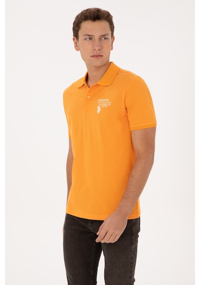 U.s. Polo Assn. Erkek Turuncu Tişört 50324903-vr051 Turuncu
