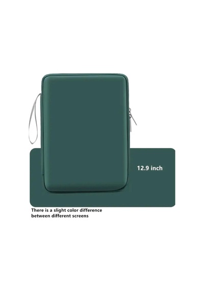 Bölmeli Tablet Ve Notebook İçin Dayanıklı Koruma Kılıfı Taşınabilir Çanta Yeşil
