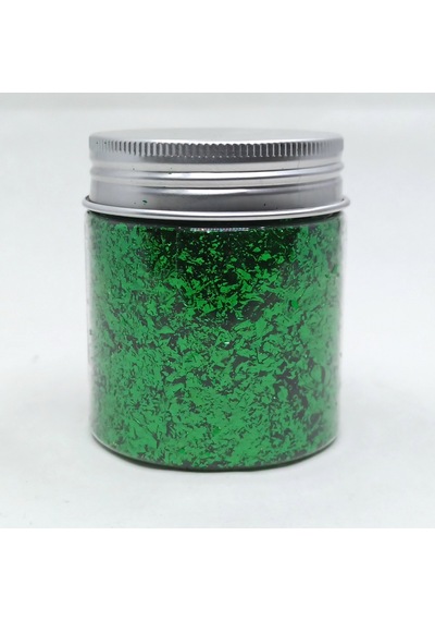 Pul Varak Gilding Flakes Sanatsal İnce Tanecikli Kırpık Folyo Epoksi Reçine Nail Art 100 Cc Yeşil